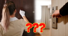 Tại sao bạn phải 'gõ cửa 3 lần' khi nhận phòng khách sạn?
