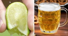Tại sao bạn nên thả vài lát chanh tươi vào cốc bia?