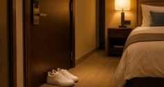 Vì sao nên để giày gần cửa khi ngủ ở khách sạn? Mẹo nhỏ nhưng cực kỳ hữu ích