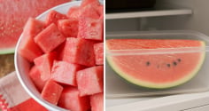 Cách bảo quản dưa hấu đã cắt tươi ngon lâu, không bị mềm nhũn