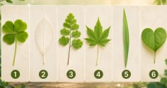 Chiếc lá bạn chọn có thể tiết lộ chỉ số may mắn của bạn đang ở mức nào