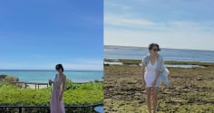 Son Ye Jin gây chú ý với phong cách nghỉ dưỡng trẻ trung