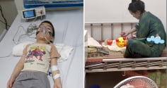 Xót xa người cha nuôi 2 con mắc bệnh hiểm nghèo, mẹ kế chăm con chồng