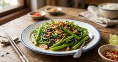 Cách xào rau muống xanh mướt, giòn ngon như ngoài hàng