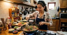 Tại sao xào thịt bò bắt buộc phải dùng lửa to?