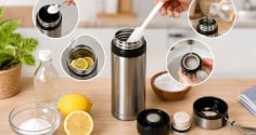 Bình giữ nhiệt có mùi hôi? 5 mẹo khử mùi cực nhanh không cần hóa chất mạnh