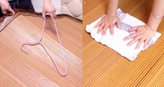 Cách làm sạch chiếu trúc không dùng nước vẫn sạch bong như mới
