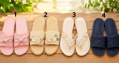 Chọn 1 đôi dép bạn muốn đi nhất: Bật mí mệnh giàu hay mệnh khổ?
