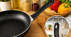 Công dụng ít người biết của lỗ nhỏ trên cán chảo: Không chỉ để treo