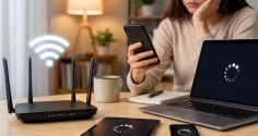 Vì sao WiFi chậm dù vẫn đủ vạch? Không phải lúc nào 'đầy sóng' cũng đồng nghĩa với mạng nhanh