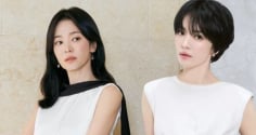 Song Hye Kyo ghi điểm với kiểu áo thanh lịch, mặc đi làm hay dạo phố đều đẹp