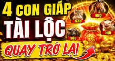 4 con giáp Lật Ngược Thế Cờ, 10 ngày tới Tài Lộc quay trở lại