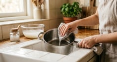 Đừng vội đổ nước vo gạo xuống cống: Trộn với muối, công dụng khiến nhiều người bất ngờ