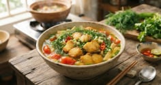 Thả thứ bột ngày vào nấu canh cá: Món ăn hết sạch mùi tanh, thơm ngon hấp dẫn