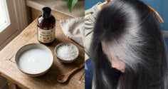 2 cách sử dụng muối gội đầu giúp tóc bồng bềnh, cả tuần không bết