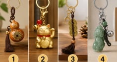 Chọn 1 chiếc móc treo chìa khóa: Bạn có phải người dễ thu hút tiền bạc?