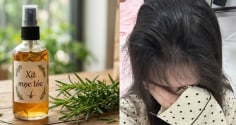 2 cách làm nước xịt mọc tóc bằng nguyên liệu tự nhiên