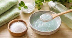 Dùng muối trộn với dầu gội đầu có lợi gì mà nhiều người mách nhau làm
