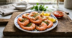 Luộc tôm chớ dại chỉ dùng sả ớt: Thêm nắm lá quen thuộc này, tôm chắc nịch, không mùi tanh
