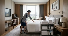 Tại sao khách sạn luôn dùng ga trải giường màu trắng? Sự thật khiến nhiều người bất ngờ