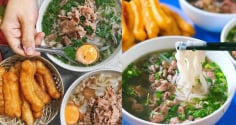 Tại sao người Hà Nội không ăn phở cùng rau sống nhưng phải có quẩy?