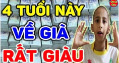 4 con giáp may mắn trong 3 ngày cuối tuần từ Thứ Sáu tới Chủ Nhật: 1 tuổi Trúng Số giàu to
