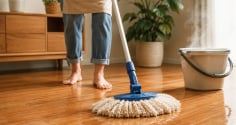 Có nên lau nhà bằng nước nóng? Không phải sàn nào cũng phù hợp, dùng sai dễ 'phản tác dụng'