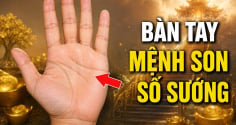 4 dấu hiệu trong lòng bàn tay báo trước mệnh son số sướng