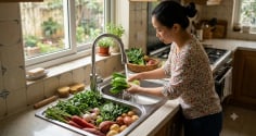 5 cách đơn giản đánh bay dư lượng thuốc trừ sâu trên rau củ quả ngay tại nhà