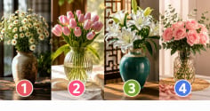 Chọn 1 bình hoa bạn yêu thích để xem thẳm sâu trong bạn đang muốn nói điều gì