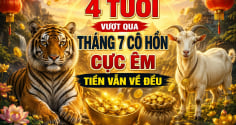 4 tuổi vượt qua tháng 7 Cô hồn cực êm, Tiền vẫn về đều