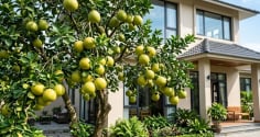 Tại sao nhà giàu thích trồng cây bưởi trước nhà?
