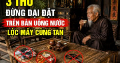 3 thứ đừng dại đặt trên bàn uống nước, Lộc mấy cũng tan