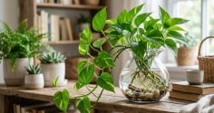 Trồng trầu bà thủy sinh: 7 sai lầm dễ khiến cây vàng lá, thối rễ, lâu ra lá mới