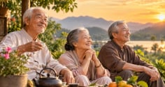 Càng về già càng có phúc: 3 kiểu người thường hưởng hậu vận nhẹ nhàng