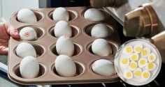 Mẹo luộc trứng không cần nước