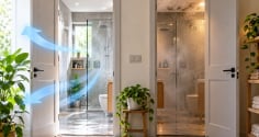 Cửa nhà tắm nên đóng hay mở khi không dùng? Nhiều gia đình đang làm sai mà không biết