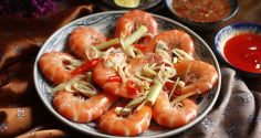 Mẹo hấp tôm đỏ au chắc thịt