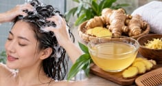 Gội đầu với gừng theo cách này: Da đầu sạch thoáng, tóc chắc khỏe, hỗ trợ giảm gàu
