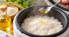 Vì sao nhiều người cho một thìa dầu ăn vào nồi cơm? Mẹo nhỏ nhưng có lý do