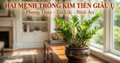 2 mệnh trồng kim tiền cực kỳ may mắn: Cây càng xanh người càng thăng quan phát tài