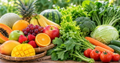 Ăn hoa quả có thể thay thế rau xanh không?