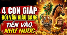 4 con giáp Tắm đẫm biển Tiền từ sau 30/9