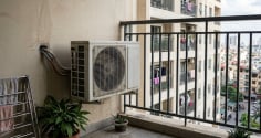 5 điều cần lưu ý cho những gia đình để cục nóng điều hòa ở ban công, lô gia
