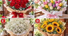 Bạn thích bó hoa nào nhất?