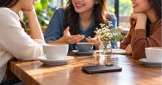 Vì sao nên úp điện thoại xuống khi trò chuyện? 5 lý do nhỏ nhưng đáng để thay đổi