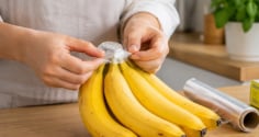 Mẹo bảo quản chuối chín được lâu, không nẫu, không thâm đen