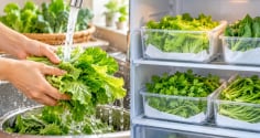 Có nên rửa rau trước khi cất tủ lạnh?
