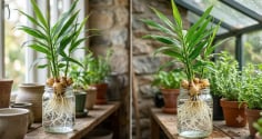 Cách trồng gừng thủy sinh nhanh nảy mầm để cả năm vẫn xanh tươi đẹp mắt