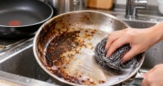 Lời nhắc cho những gia đình đang dùng búi sắt cọ nồi